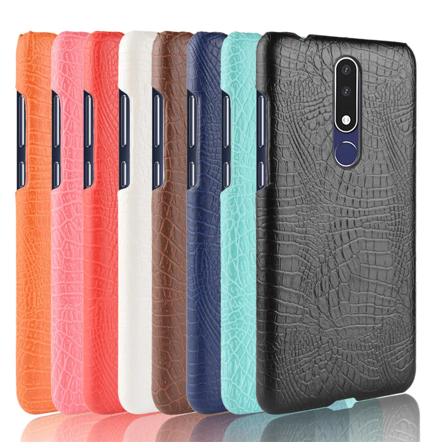 

Phone Case for Nokia 3.1Cover Fashion Embossed Irregular Texture Back Cover for Nokia 3.1 Plus TA-1118 TA-1104 Case