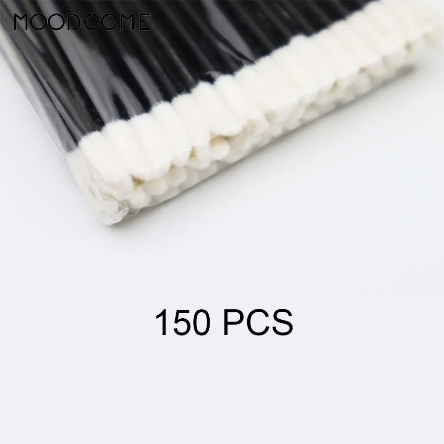 150pcs lip brush 50/150 шт Кисть для макияжа губ одноразовая помада блестящая палочка без ворса и мягкий аппликатор Сгибаемая Расширенная Кисть для макияжа - Цвет: 150pcs lip brush