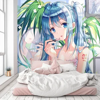 

[Self-Adhesive] 3D Hatsune Miku Room 55 Japan Anime Wall Paper mural Wall Print Decal Wall Murals