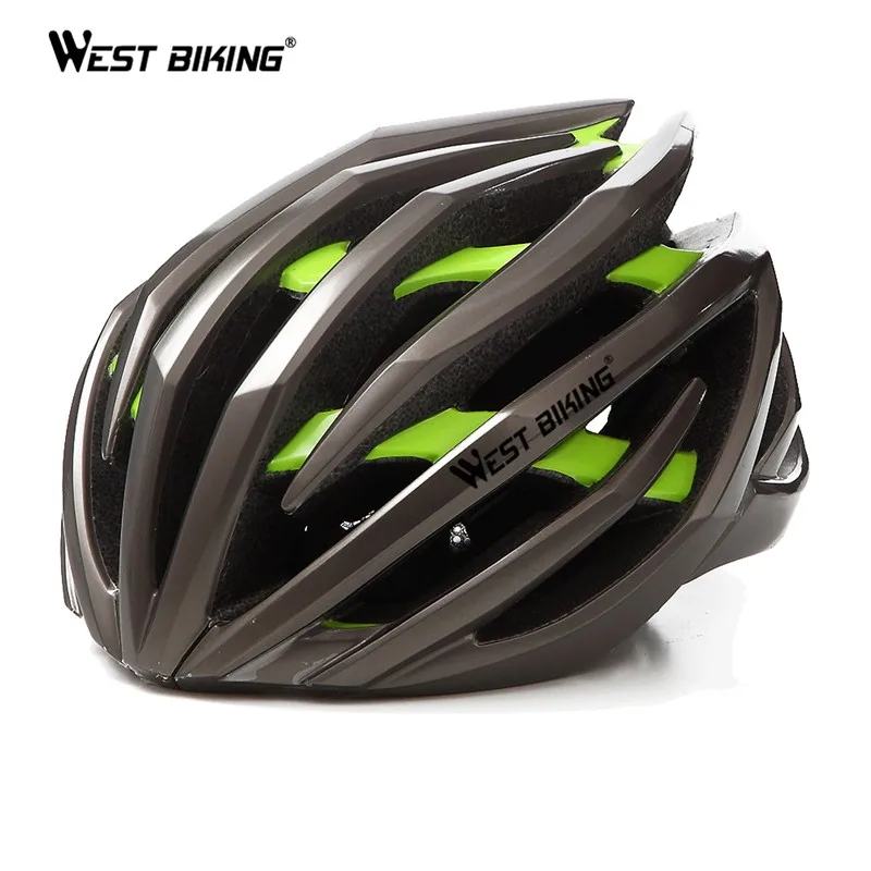 WEST BIKING велосипедный шлем EPS двухслойный сверхлегкий MTB Горный поглощающий пот сетка от насекомых комфортный защитный велосипедный шлем
