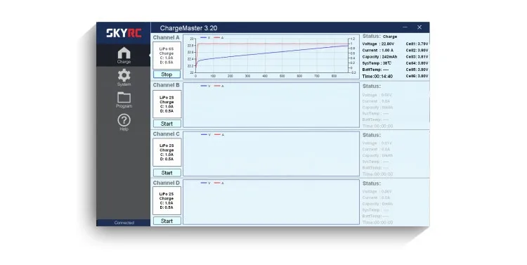 SkyRC Q200 от 1 года до 4 AC/DC интеллигентая (ый) Зарядное устройство Dis Зарядное устройство для Lipo/LiHV/литий-железо/литий-ионный/никель-металл-гидрид