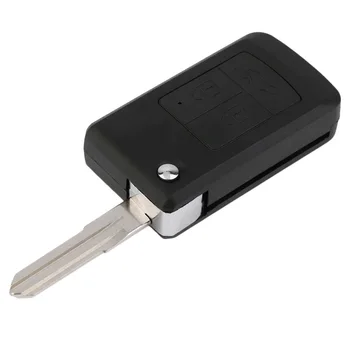 

New Flip Folding 3 Button Modified Uncut Blade Remote Car Key Case key shell for LADA 3 buttons