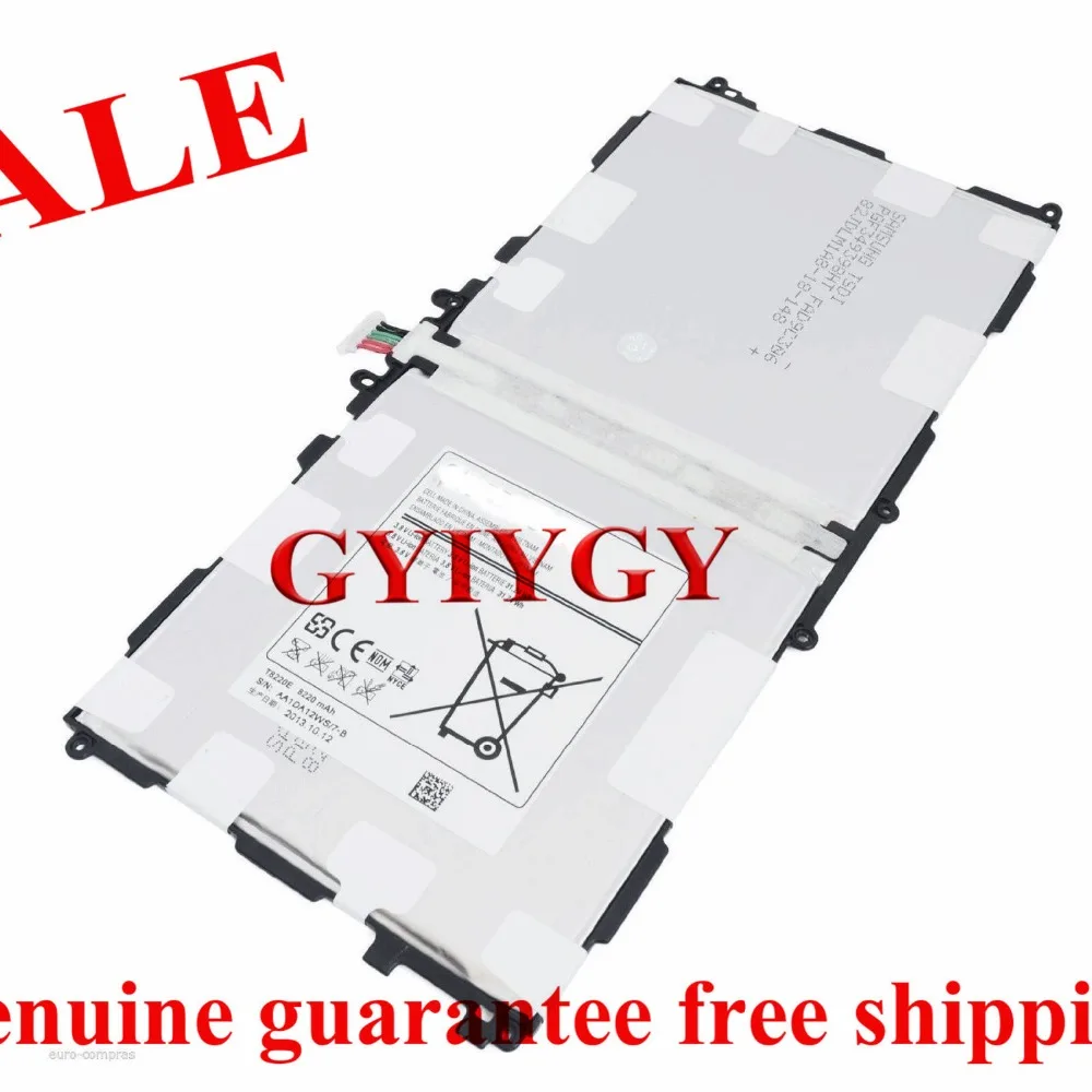 

Free shipping Li-Polymer 3.8V 8220mAh Battery FOR Galaxy Note TabPRO 10.1 SM-P600 SM-P605 V SM-P607T SM-T520 Tablets