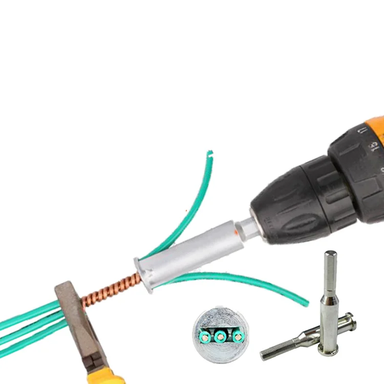 backpack tool bag Electrician General Automatic Wire Stripper and Twisted Wire Tool Quick Automatic Stripper Line Cable Peeling Twisting Connector large tool chest