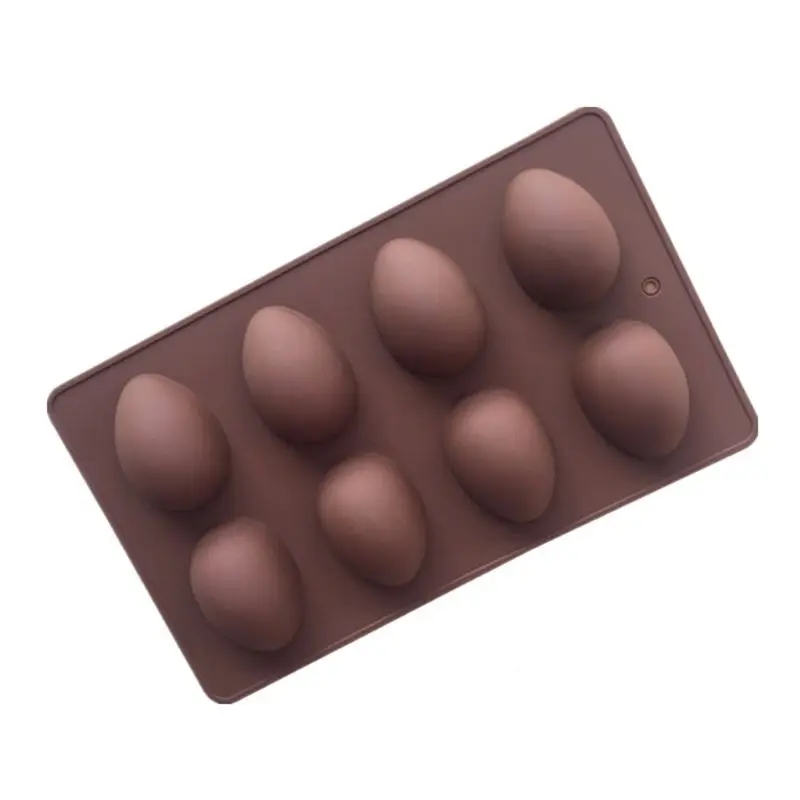 8 пасхальное яйцо форма торта Мыло Форма Шоколад из силиконовой формы украшения выпечки украшения инструменты и Прямая поставка