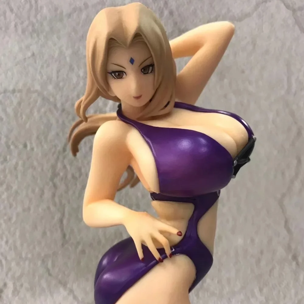 Аниме Naruto tsunade Gals бикини большая грудь сексуальная женская фигура Swinsuit экшн