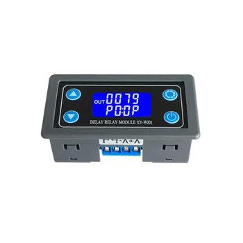 

DC 6-30V Time Relay Module Digital LED Double Relay Display Timer Switch Trigger Cycle Smart Control Module