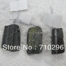 10 шт./партия натуральный черный турмалин неправильный размер 20-40 мм натуральные полувечные ювелирные подвески