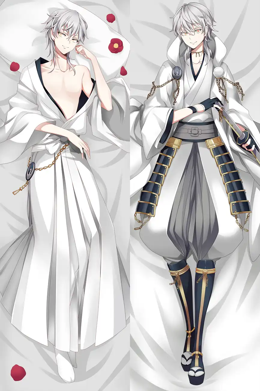 New Update Anime Touken Ranbu Online Cool Boy Dakimakura Body Pillow Case Cover Tsurumaru Kuninaga Hugging Body Pillowcases Pillow Case Aliexpress