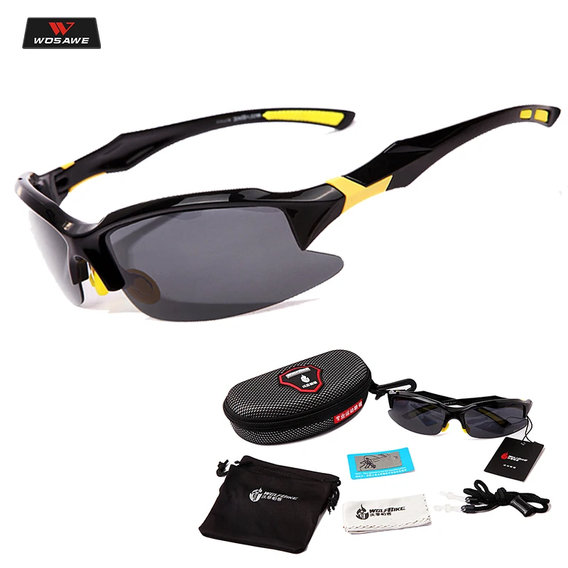 

WOSAWE Man Woman Universal Driving Vehicle Anti-light Glasses Fashion Outdoor Sports Glasses Motorcycle Goggles