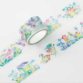 

30mm*7m Beautiful washi tape sticker kawaii stationery scrapbooking planner masking tape office adhesive DIY decoration tape