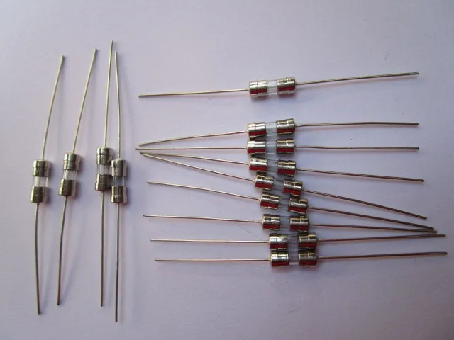 

3.6x10mm T2A Slow Bow Miniature Glass fuses with Fine wire 100 pcs per Lot