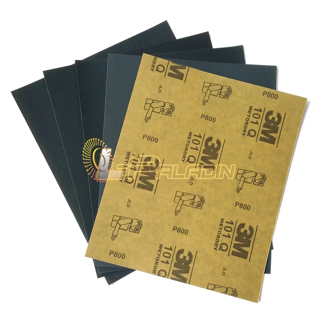 Premium Quality 101Q Waterproof Sandpaper Metal Furniture Instrument Paint Grinding Polishing
