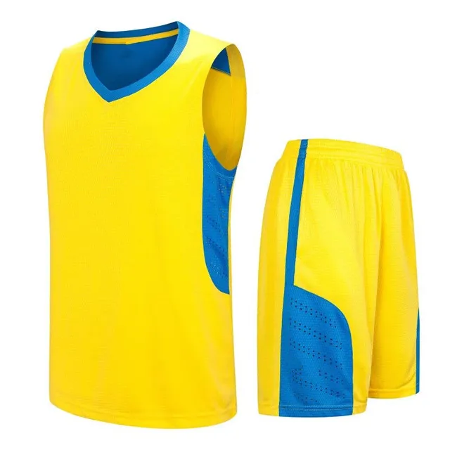 Custom your own cheap throwback jersey top polyester basketball jerseys sleeveless basketball kits LD-8093