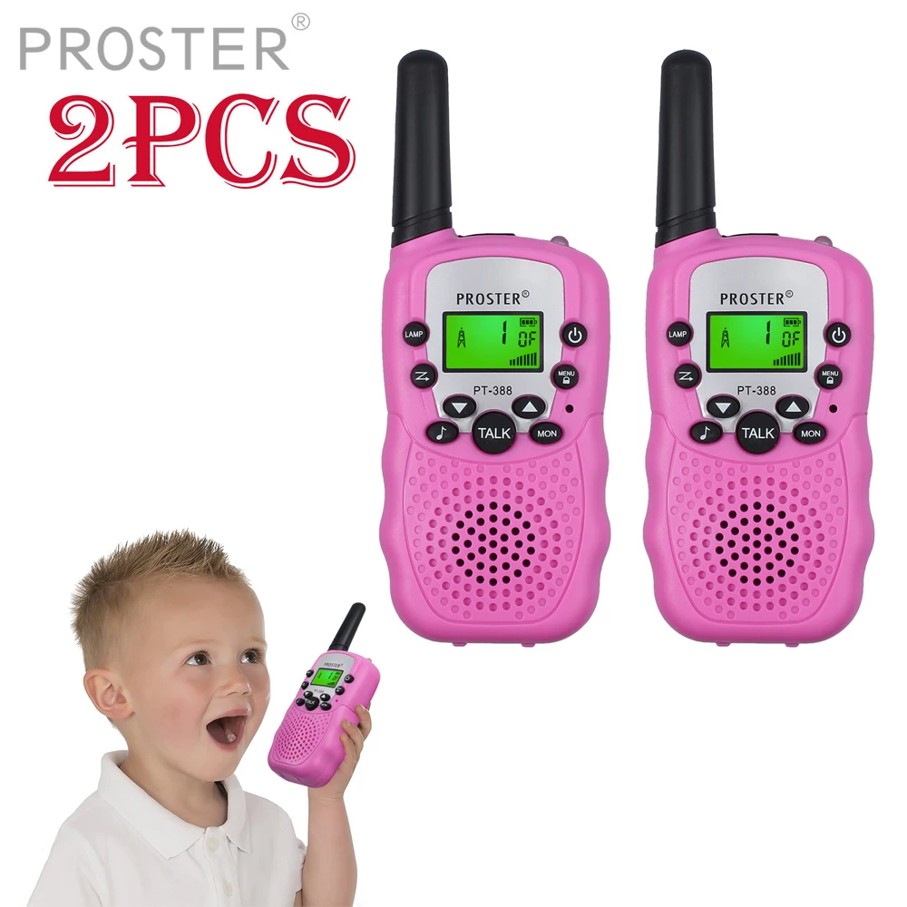 Porster 2 шт. для мини рации детская радиостанция RT388 0 5 Вт PMR PMR446 FRS UHF портативный