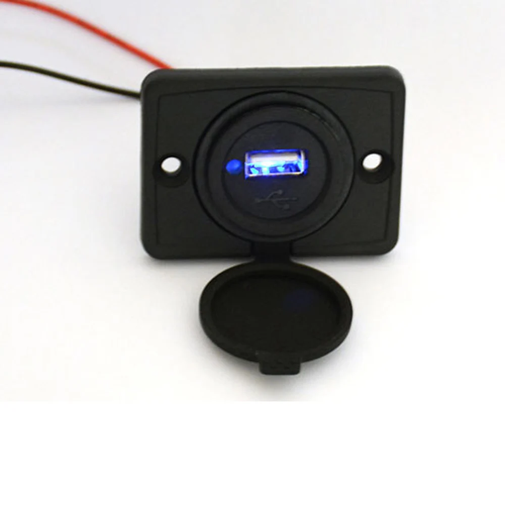 12 24V 3.1A мотоцикл автомобиль USB розетка Зарядка порт адаптер|Кабели адаптеры и