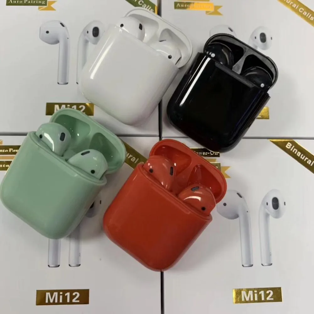 

GOTACC i12 M12 TWS 5.0 Wireless earbuds Touch Control earphone for iphone TWS headset bluetooth