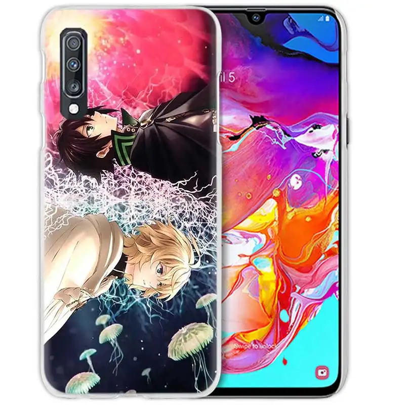 Обувь для вечеринки в Стиле косплей Sword Art Online(SAO), чехол для samsung Galaxy A50 A70 A20e A40 A30 A20 A10 A8 A6 плюс A9 A7 Прозрачный чехол для телефона из прочного поликарбоната с Coque - Цвет: 10