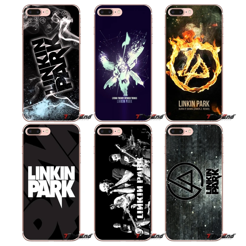 Чехлы в стиле панк Rock Burning Linkin Park для Xiaomi Redmi 4 3 3S Pro Mi3 Mi4 Mi4i Mi4C Mi5 Mi5S Mi Max Note 2 |