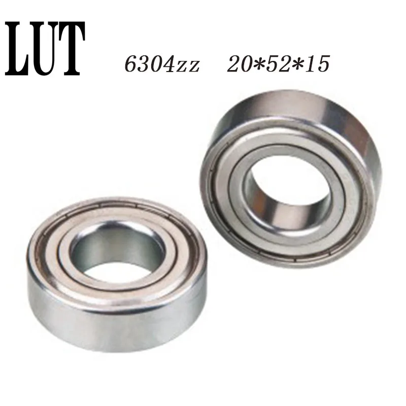 

6304ZZ 6303 2RS 20x52x15mm 6304z Dual Metal Shielded Deep Groove Ball Bearings Free Shipping