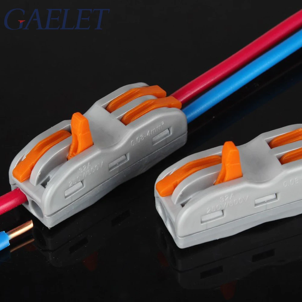 

NEW SPL-2 type Universal Compact Wire Connector 1pcs 2 pin mini fast wire Connectors,Universal Compact Wiring Connector ZK30
