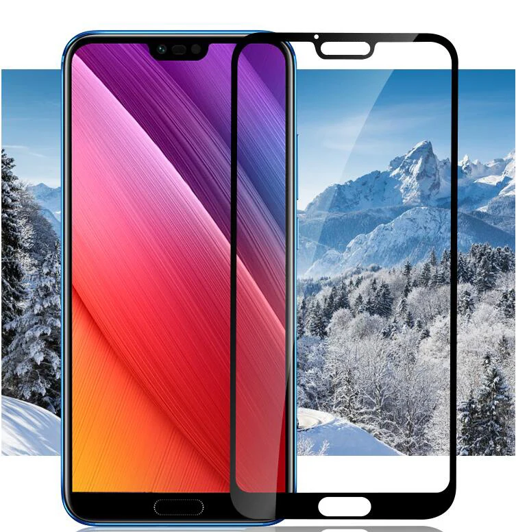 Huawei honor 10 стекло полное покрытие Mofi Оригинал 5 8 дюймов защитная пленка тонкая