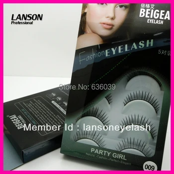 

Free Shipping 100 pcs/lot Natural Long Different Fake/False Eye Lashes Styles