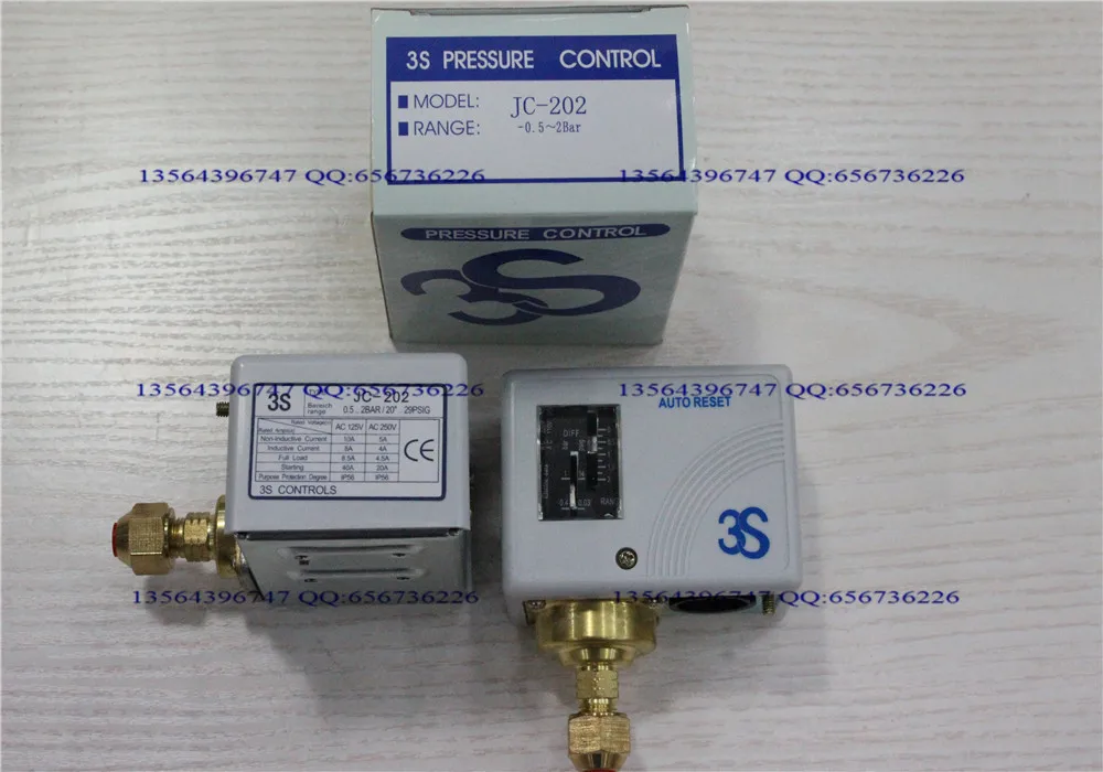 

3s pressure switch single electro controller JC-202 Brand new original authentic Korea High and low voltage protection