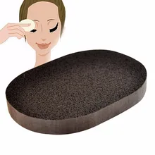 3 шт./партия Натуральный Мягкий косметический слоеный черный бамбуковый спонж косметические пенки для умывания, очистка косметический пуф древесный уголь черный-30