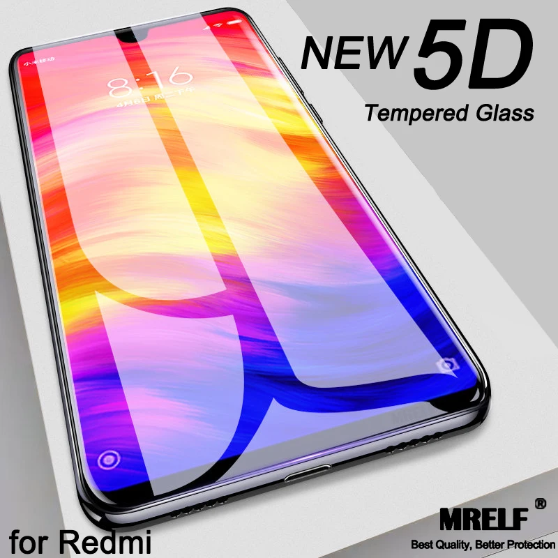 5D закаленное стекло для Xiaomi Redmi Note 7 6 Pro 5 4X защита экрана Redmi 5 Plus стекло для Xiaomi Mi 8 A2 Lite A1 6X 5X Mi 6|Защитные стёкла и плёнки| | АлиЭкспресс