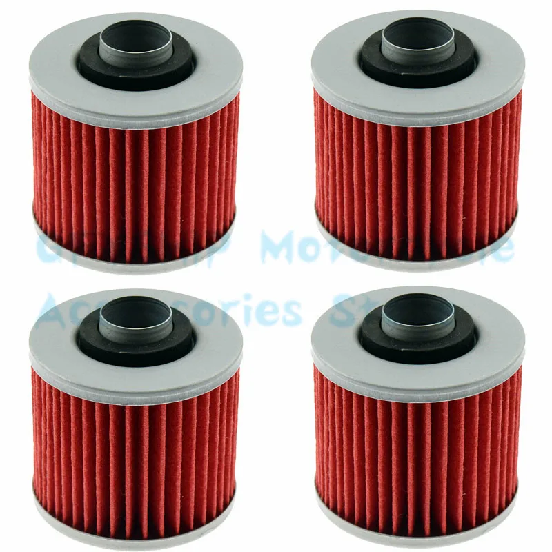 HF145 Motorcycle Oil Filter For Yamaha XVS650 Drag Star 4VR A Classic V-Star V-M Midnight Custom Silverado Moto Filters
