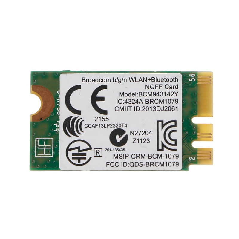 1 BCM943142Y 802.11b/g/n Bluetooth 4,0 WLAN 150 Мбит/с NGFF беспроводная Wifi карта NGFF(M.2) интерфейс