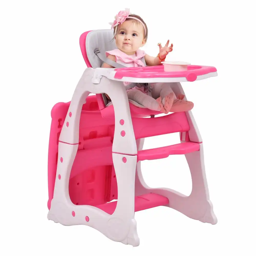 3 in 1 baby high chair convertible play table
