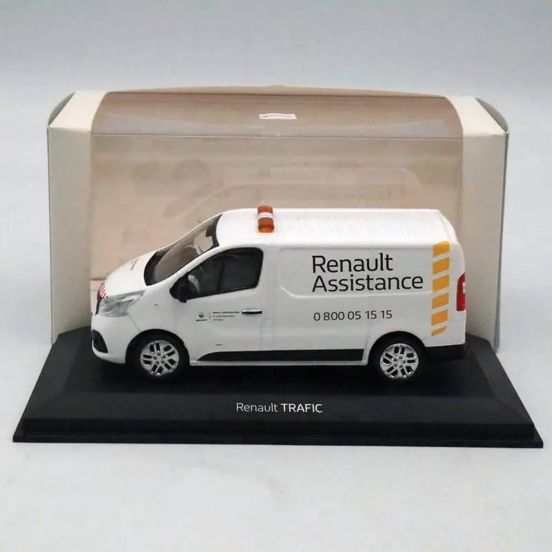 Norev 1/43 RENAULT Trafic 3 Сервис ou помощь белые модели литья под давлением Ограниченная серия коллекция игрушек