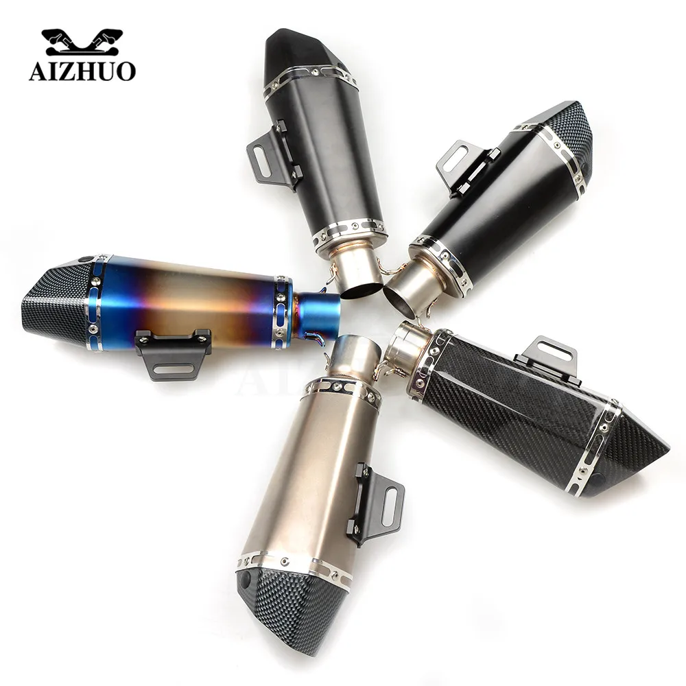 

Universal 36-51MM Modified Motorcycle Exhaust Pipe Muffler FOR DUCATI 750 1000 Monster M900 1100 400 620 695 696 796 MONSTER