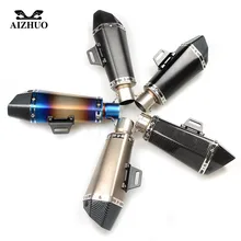 Universal 36-51MM Modified Motorcycle Exhaust Pipe Muffler FOR DUCATI 750 1000 Monster M900 1100 400 620 695 696 796 MONSTER Universal 36-51MM Modified Motorcycle Exhaust Pipe Muffler FOR DUCATI 750 1000 Monster M900 1100 400 620 695 696 796 MONSTER