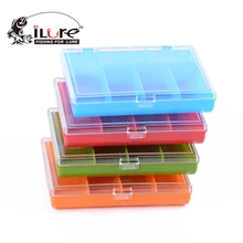 ILure 12*8,5*2,5 см пластиковая коробка для рыболовных снастей Крючки Аксессуары для приманки Чехол для приманки