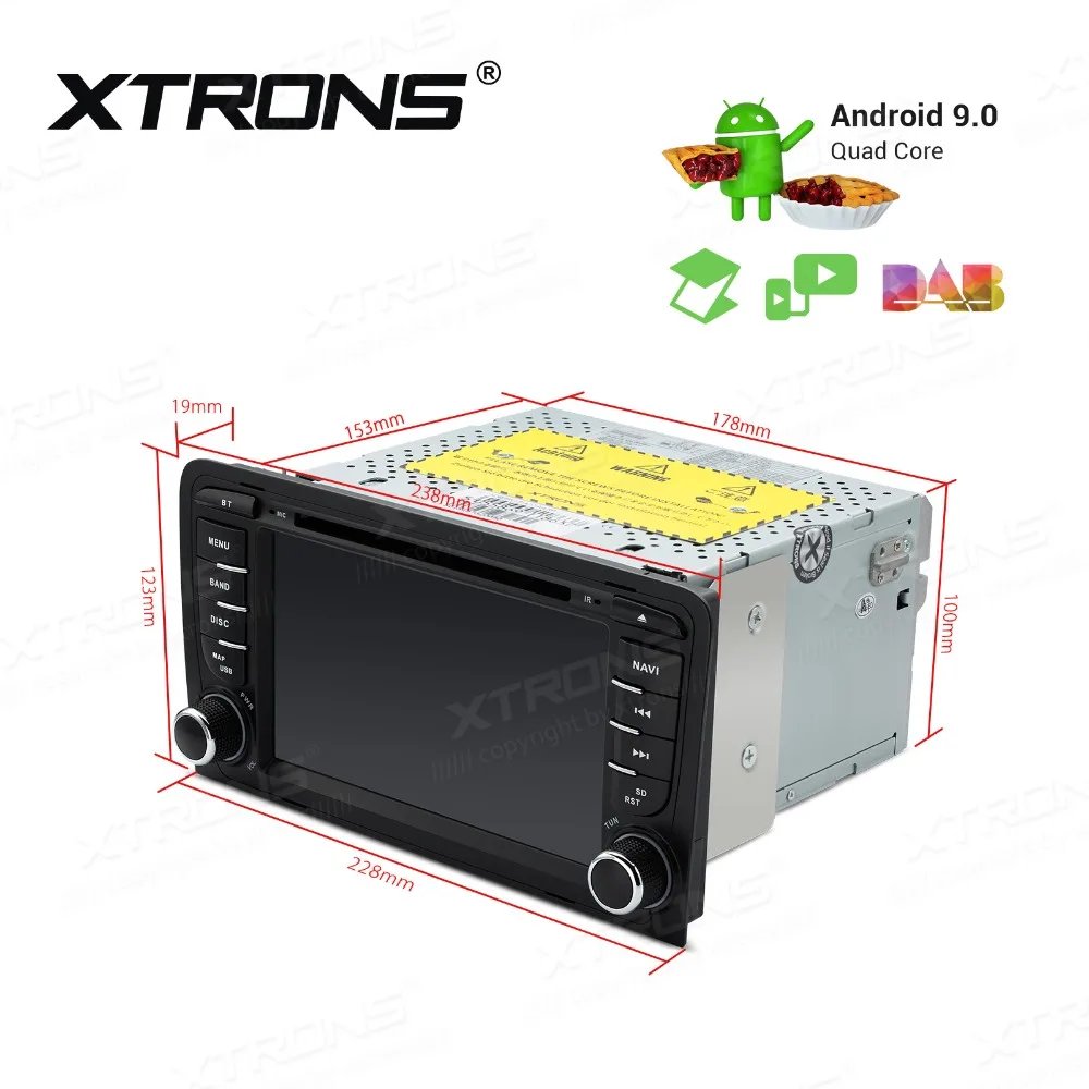 Discount XTRONS 7" Android 9.0 Car DVD Player for Audi A3 8P 2003 2004 2005 2006 2007 2008 2009-2012 S3 / RS3 Sportback Radio GPS TPMS 4 Discount XTRONS 7" Android 9.0 Car DVD Player for Audi A3 8P 2003 2004 2005 2006 2007 2008 2009-2012 S3 / RS3 Sportback Radio GPS TPMS 4