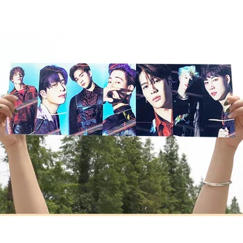 

KPOP GOT7 Photo Poster New Album SPINNING TOP Personal Paper Same Concert Tour Hand Width Photograph Picture Home Decor DIY