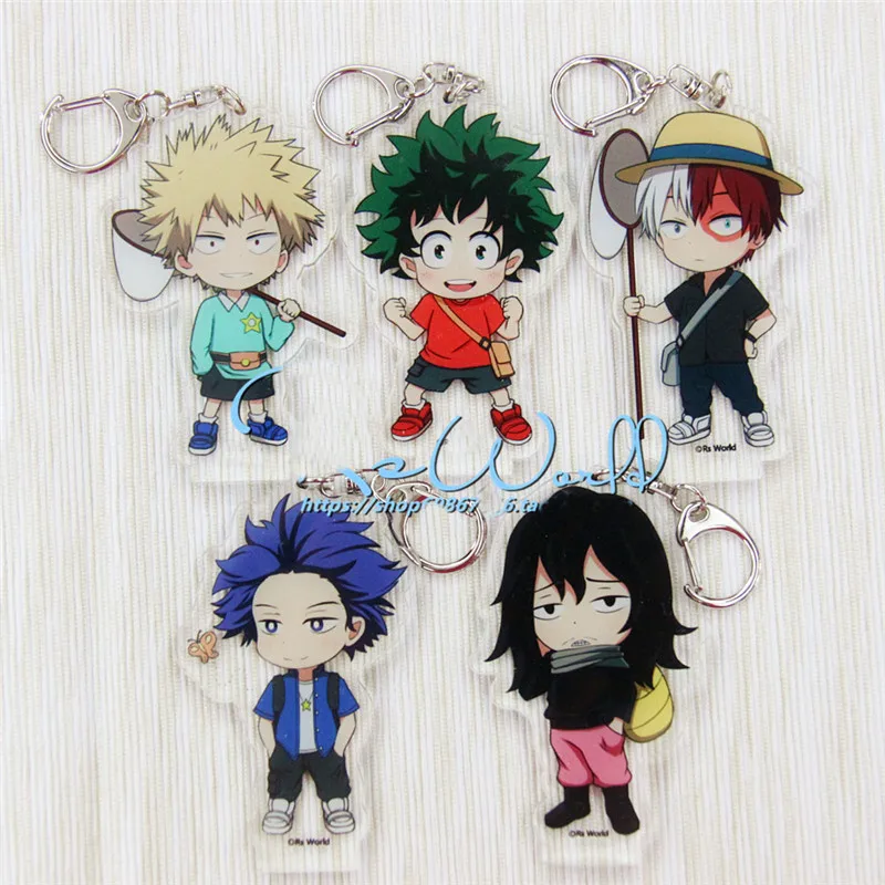 Аниме мультфильм Boku no Hero Академия Bakugou Katsuki милый аниме акриловый брелок