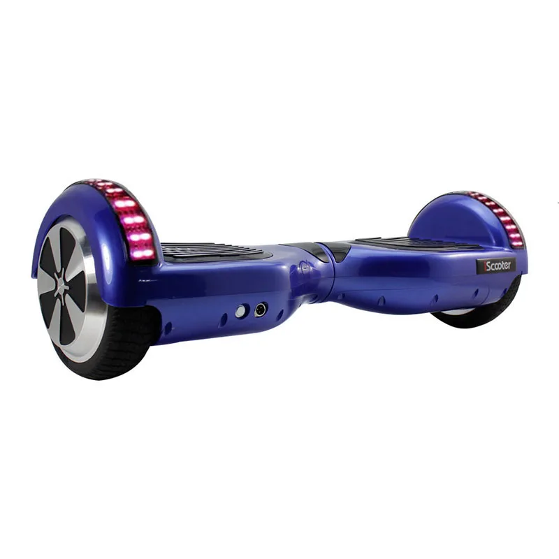 iScooter Electric Skateboard: Patent Balance Hoverboard with 2 Wheels, Powered Walkcar Hoverboard image 4