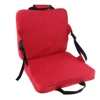 Confortable banc pliant chaise coussin de siège avec dossier pêche coussin siège pour extérieur jardin Patio Camping randonnée rouge ► Photo 1/6