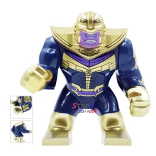Single Marvel Avengers 3 Infinity War Thanos Infinity Gauntlet Captain America Iron Man figure building blocks toys for children