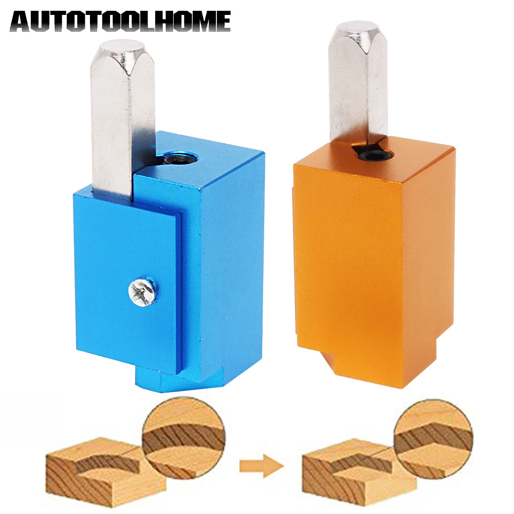 

Woodworking Corner Chisel for Squaring Hinge Recesses Aluminum Alloy Metal Chisel Tools 90 Degree Wood Door Hinge Mounting