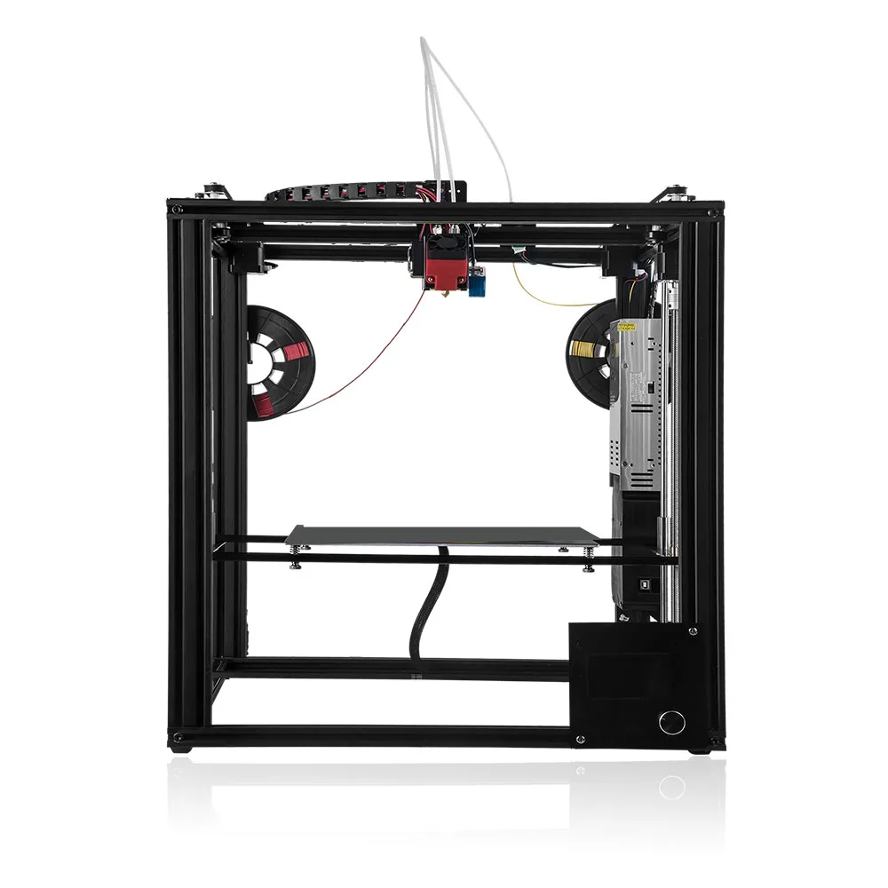 ZONESTAR Z9 3D принтеры большой Dule экструдер Auto Level Лазерная Гравировка металлический
