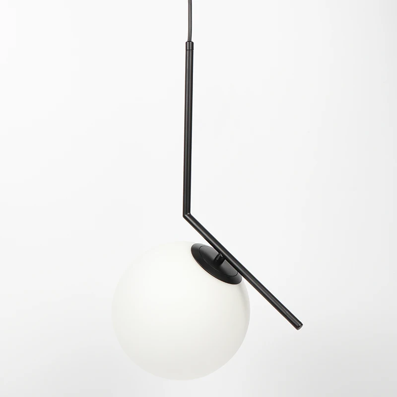  Indoor Pendant Light Modern Bedroom Pendant Lamp Living Room Decoration Lighting Glass Lampshade Wi - 32811849180