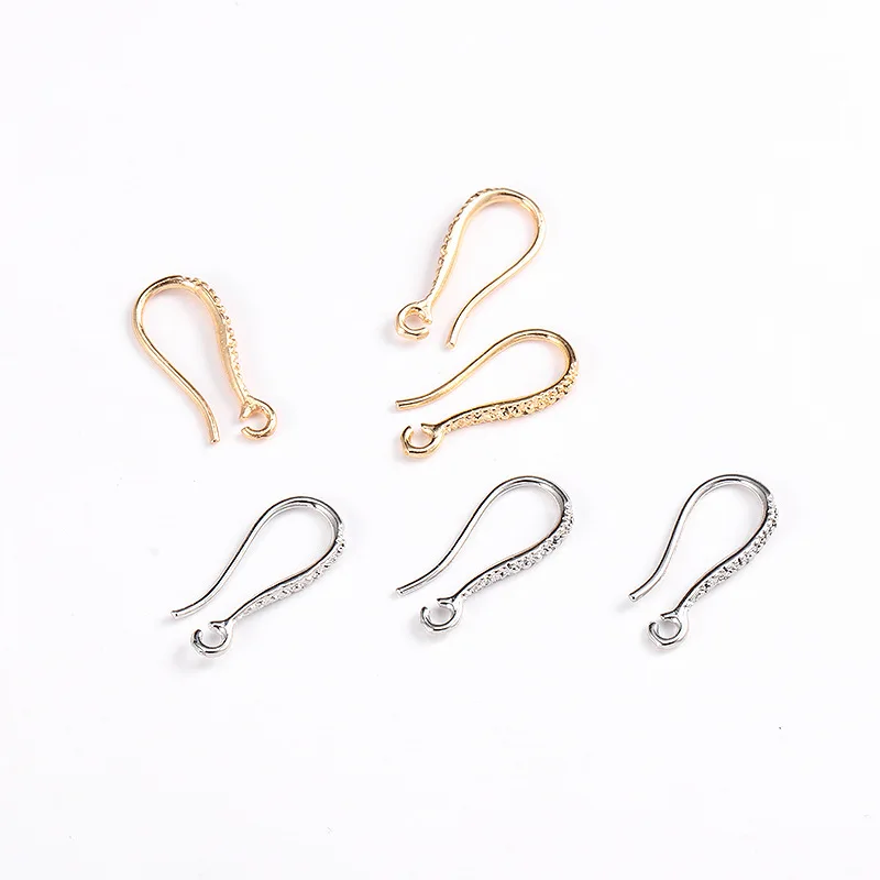 

10 PCS New Fashion Style Metal Gold Rhodium Ear Hook Earrings Accessories For Women DIY Jewelry Making