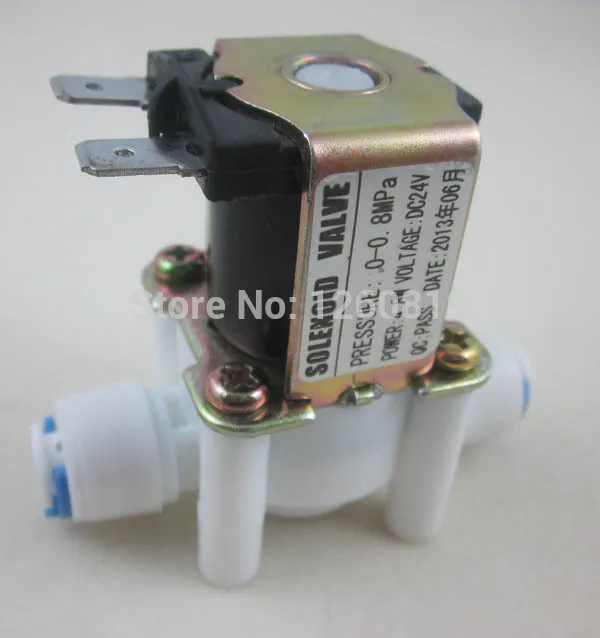 

24V 1/4" Inlet Feed Water Solenoid Valve for RO Reverse Osmosis Pure System