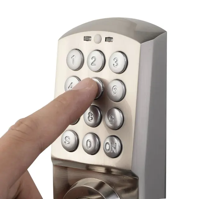 Digital Keypad Door Lock with Backup Key Electronic Entry by Password