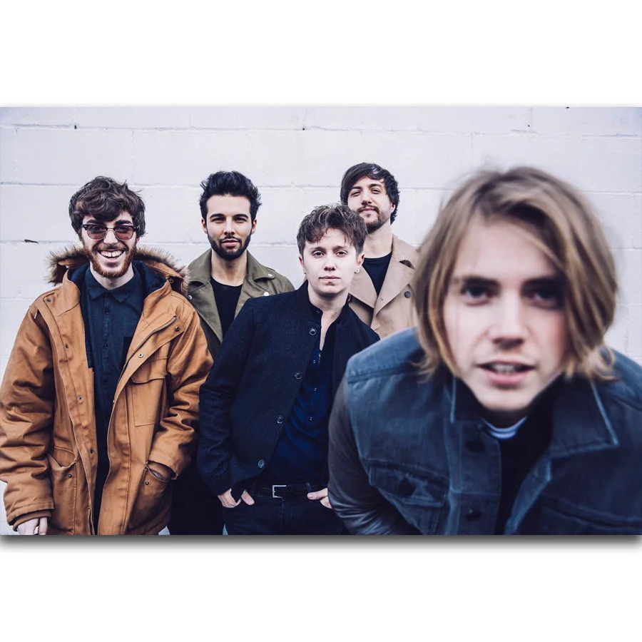 

S619 Nothing But Thieves New Press Music Band Wall Art Painting Print On Silk Canvas Poster Home Decoration